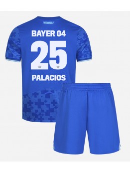Bayer Leverkusen Exequiel Palacios #25 Replika Tredje Kläder Barn 2025-26 Kortärmad (+ byxor)